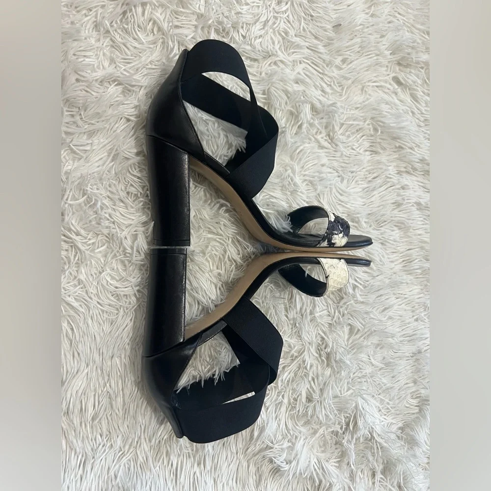 M. Gemi The Aria Criss Cross Elastic Sandal - Size 38 US 7.5